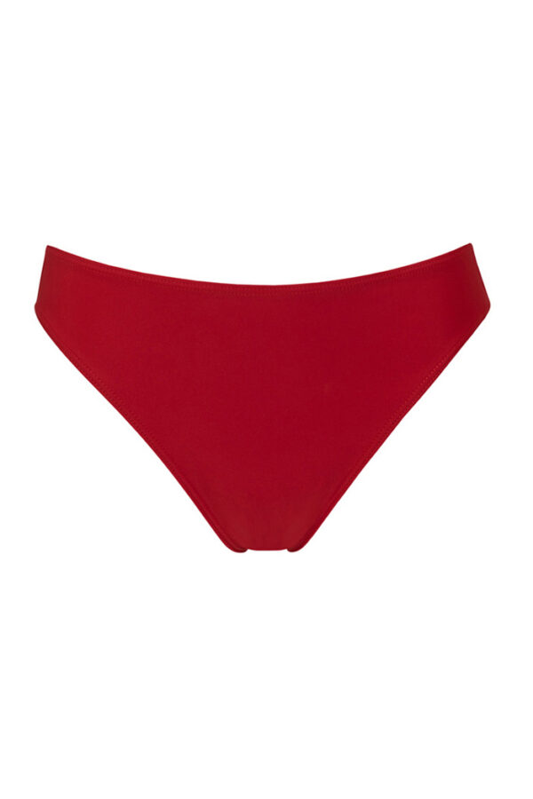 Red bikini low-waisted bottom - ILOVEBELOVE
