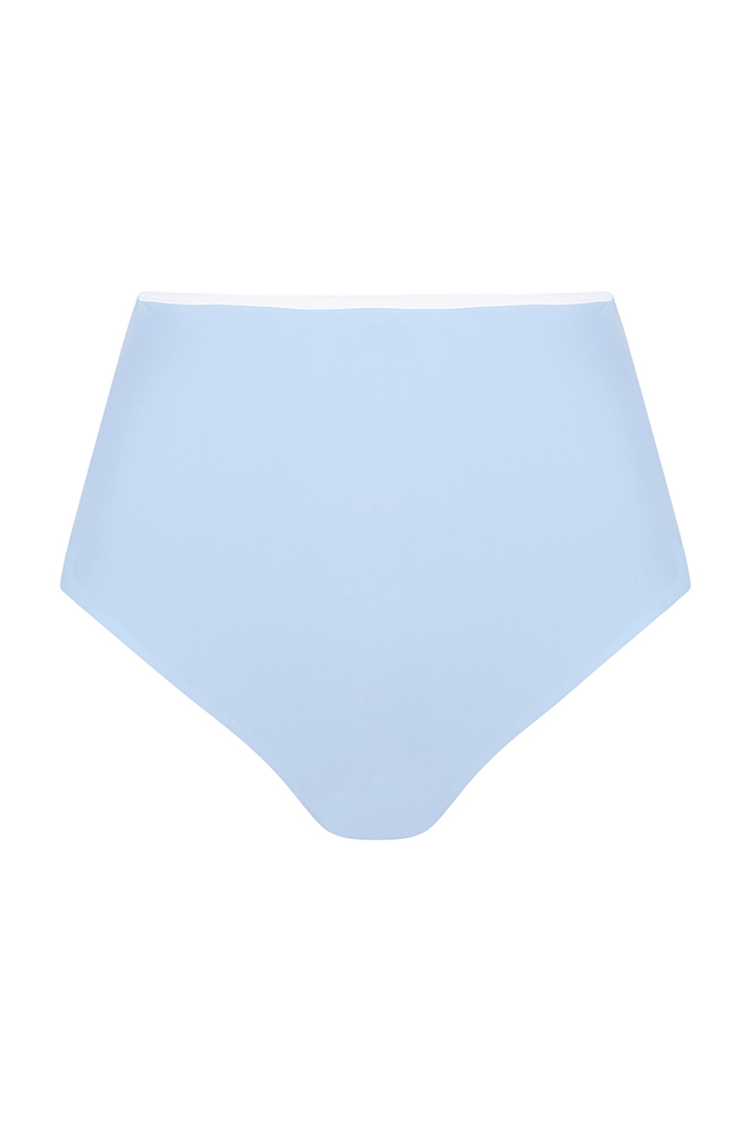 "Nautique" Reversible bikini bottom blue | light blue