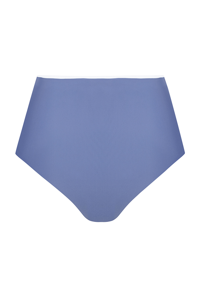 "Nautique" Reversible bikini bottom blue | light blue